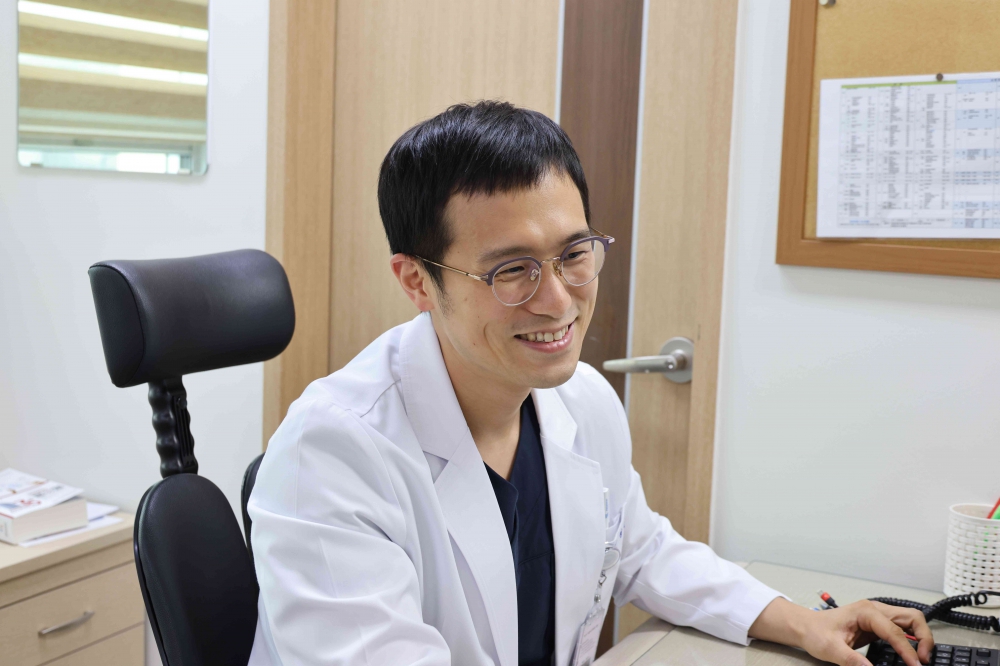 임신부 응급수술을 집도한 세명기독병원 외과 김성진 과장